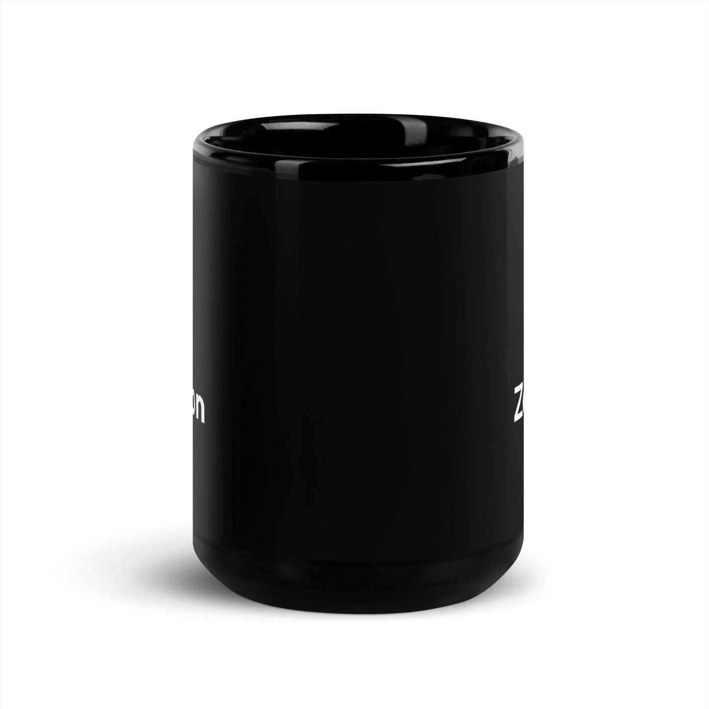 Black Glossy Mug (logotype)