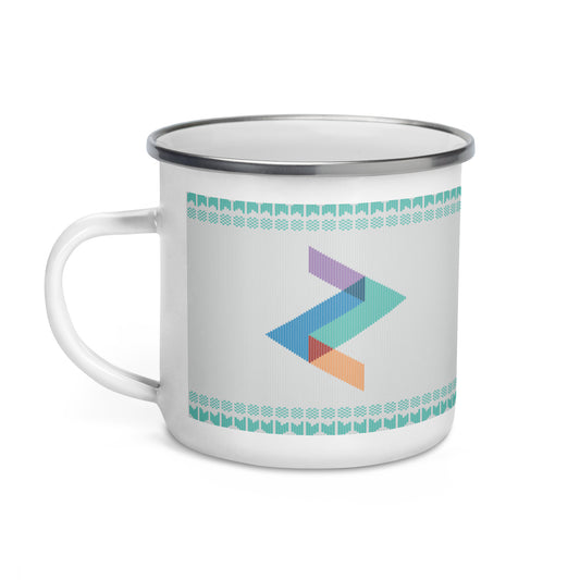 Knitted* Enamel Mug