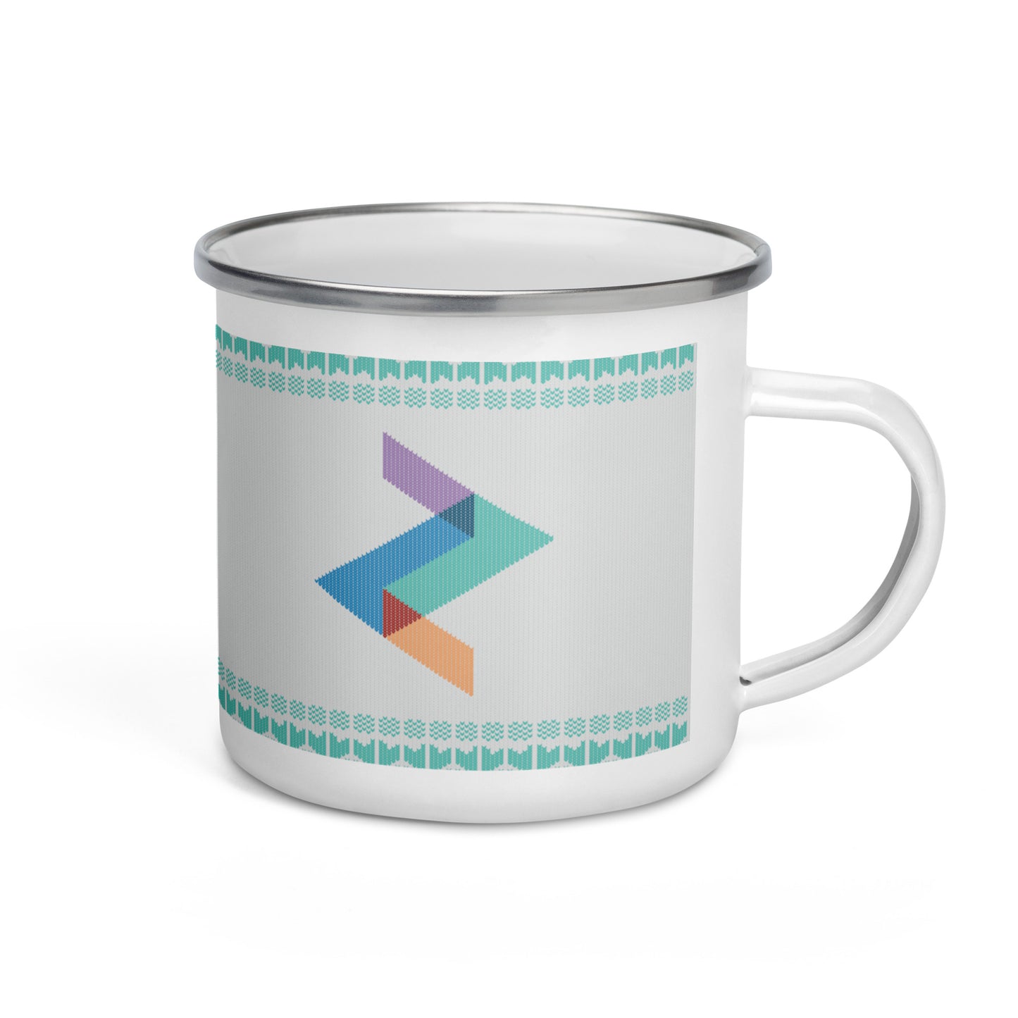 Knitted* Enamel Mug