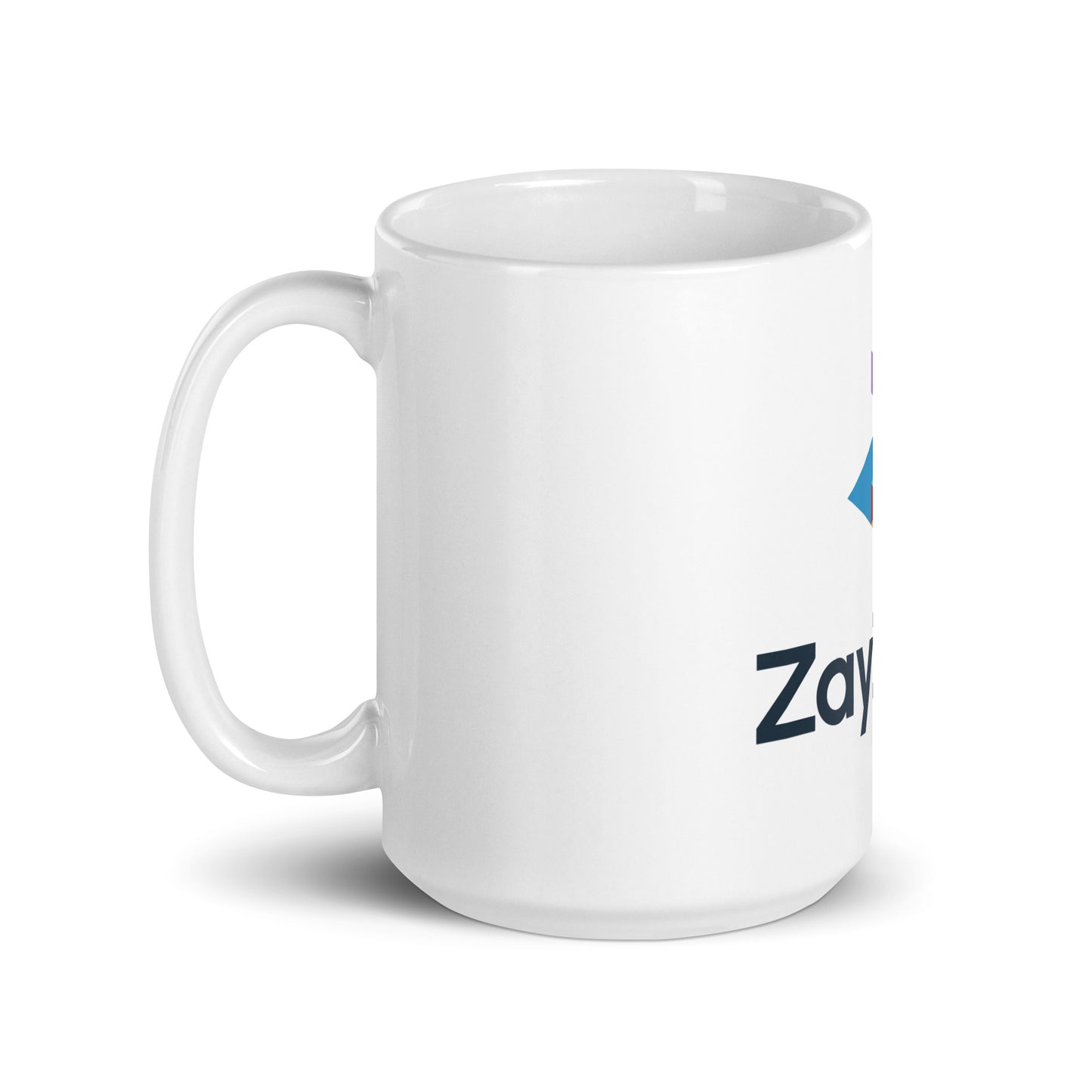 White Glossy Mug (logotype)