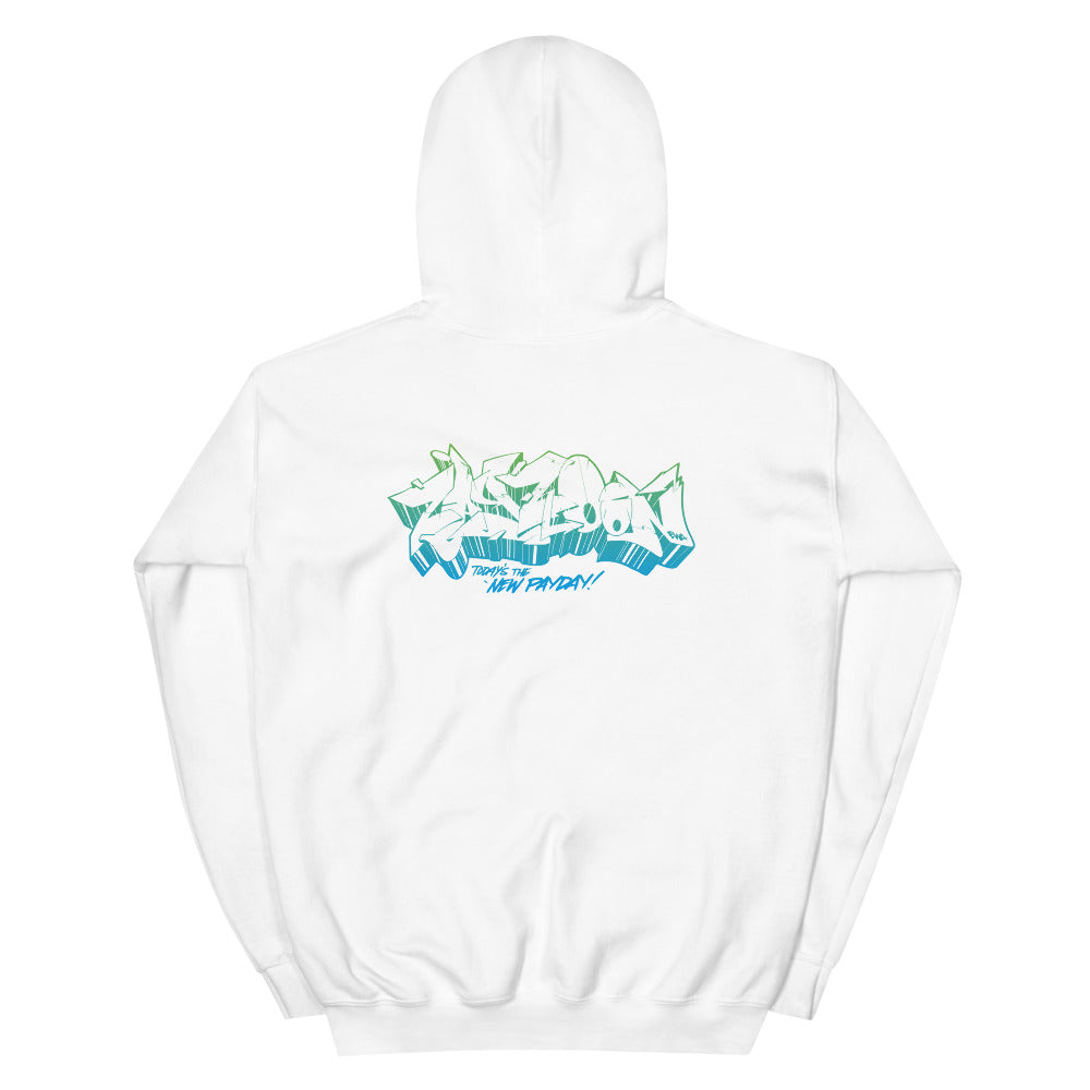 ZayZoon Gradient Graffiti hoodie