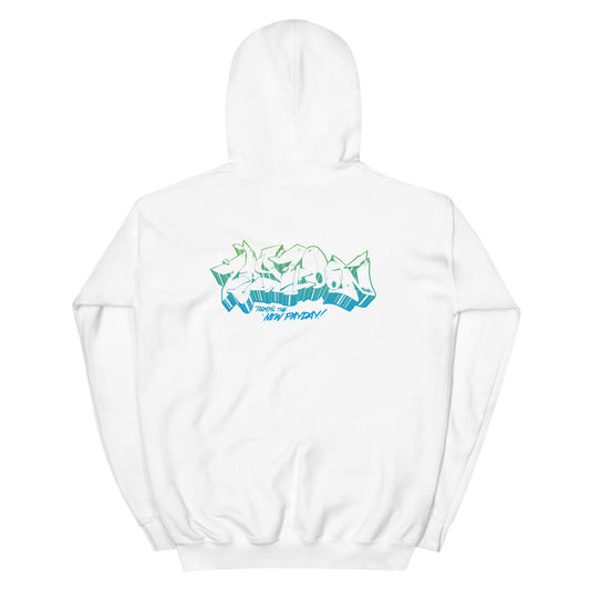 ZayZoon Gradient Graffiti hoodie