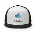 ZayZoon Canada (White background)  - Six panel, trucker style