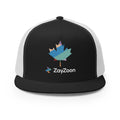 ZayZoon Canada (Black background) - Six panel, trucker style