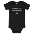 Baby short sleeve one piece (Poopday)