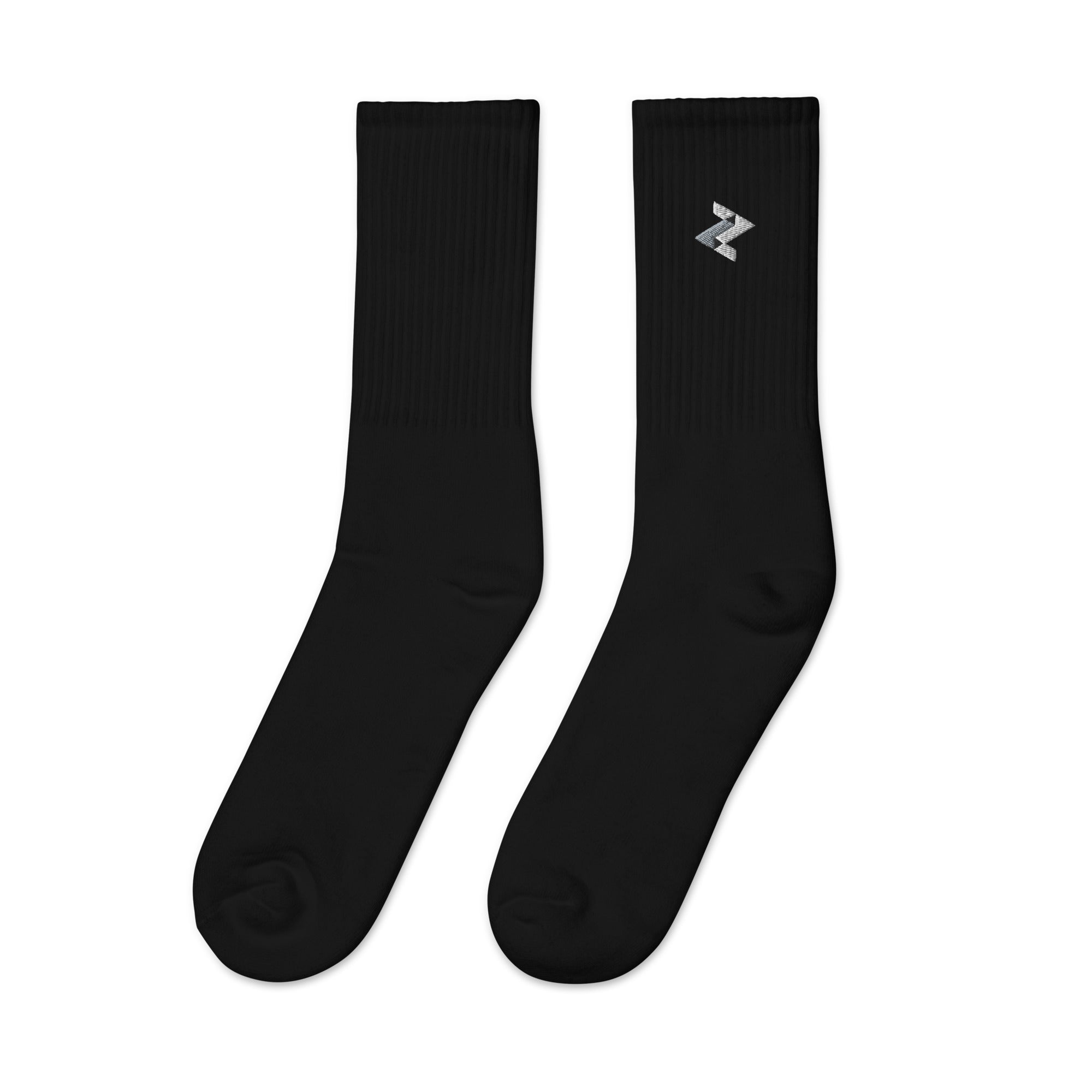 Embroidered socks - Dark