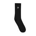 Embroidered socks - Dark