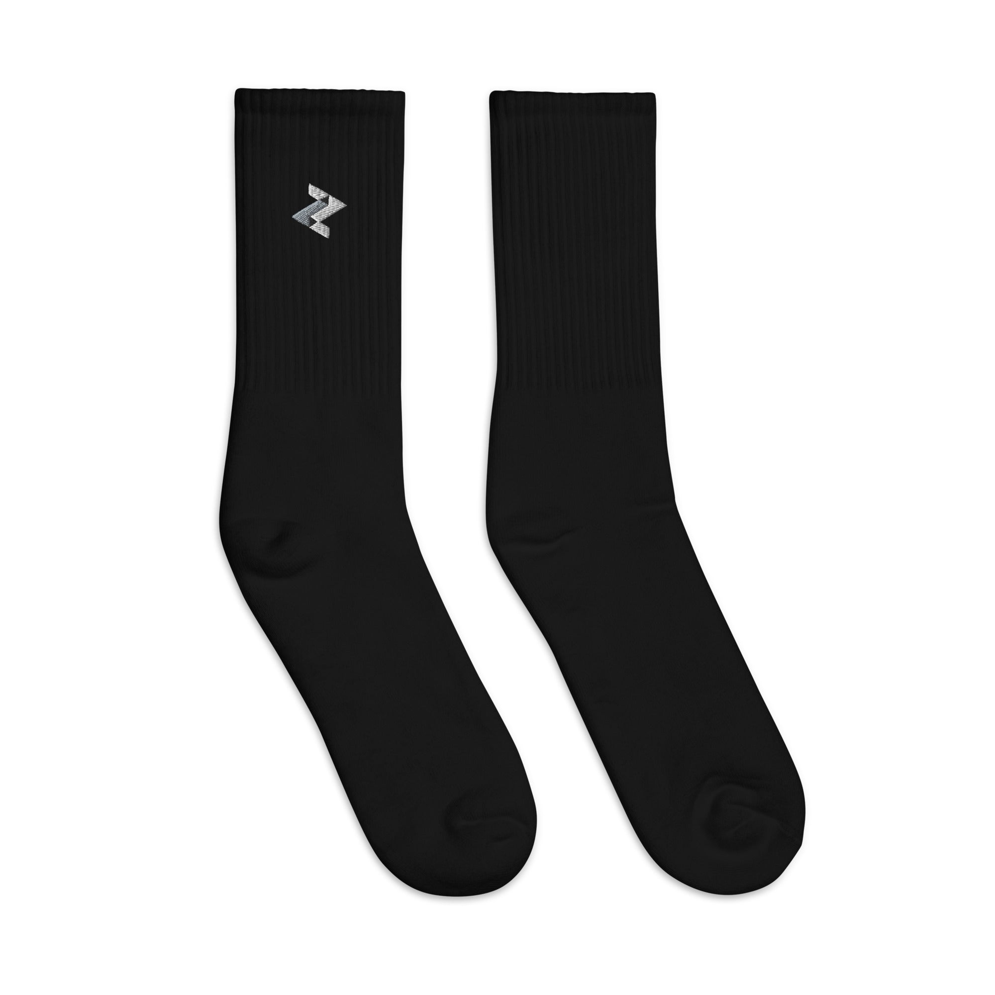Embroidered socks - Dark