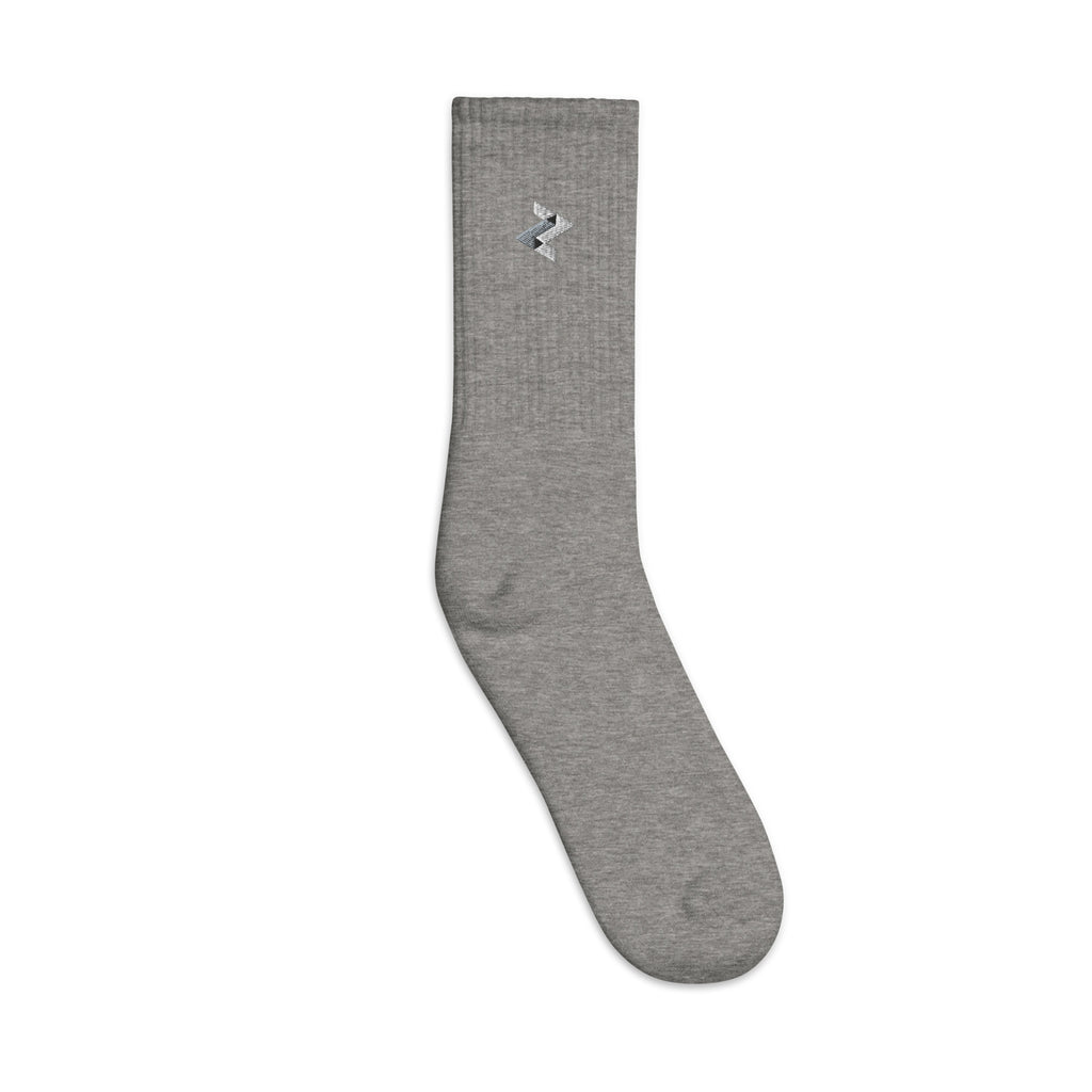 Embroidered socks - Dark