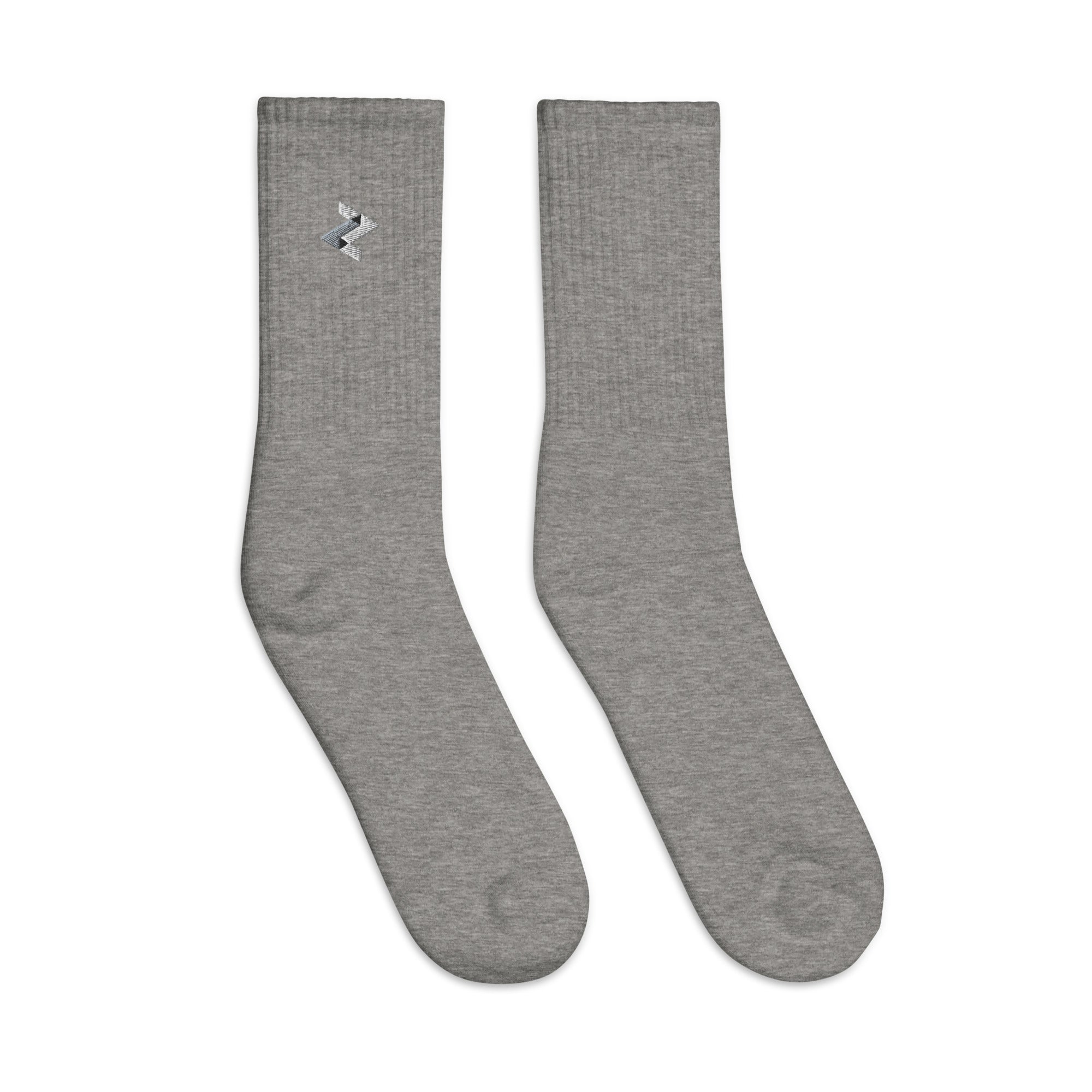 Embroidered socks - Dark