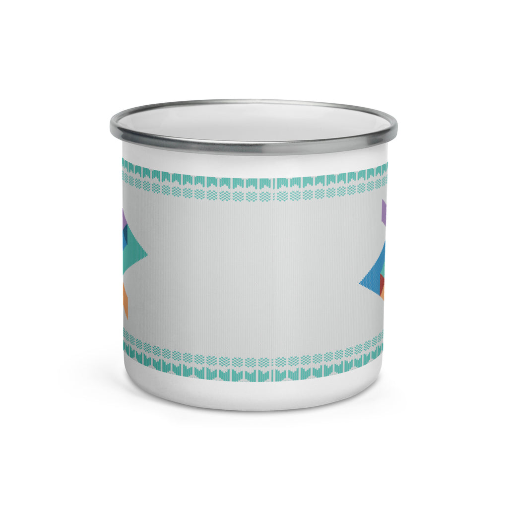 Knitted* Enamel Mug