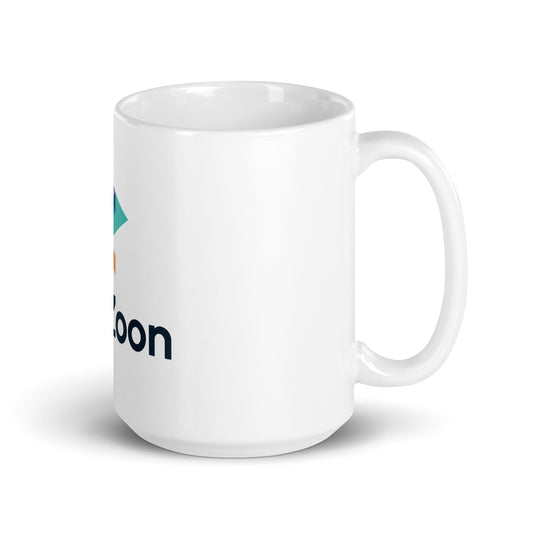 White Glossy Mug (logotype)