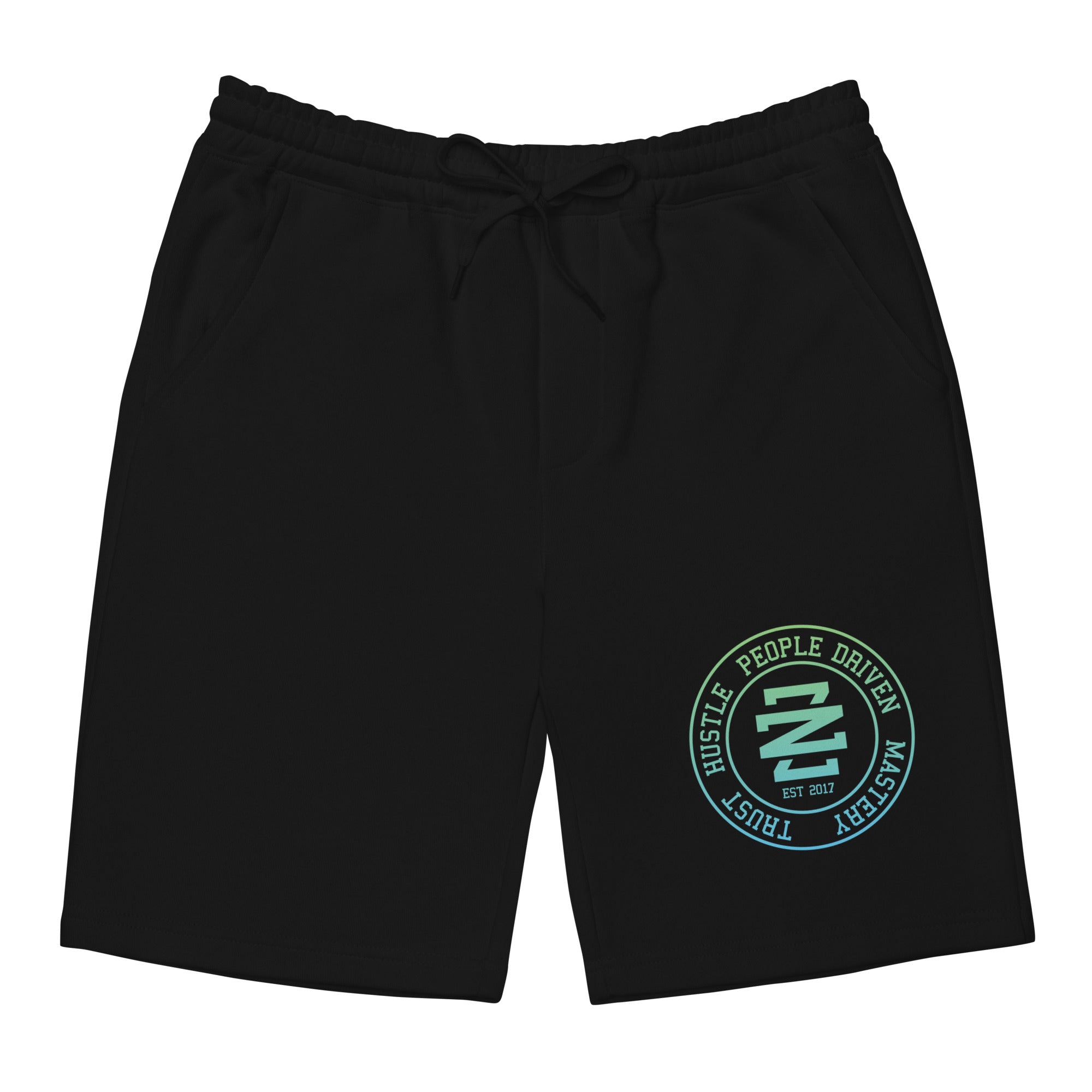 ZayZoon Varsity Fleece Shorts - Gradient print