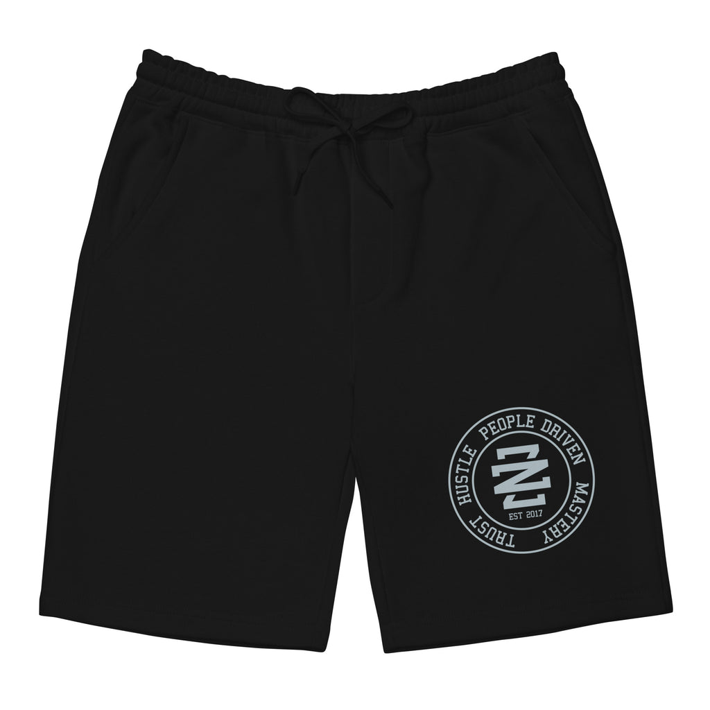 ZayZoon Varsity Fleece Shorts - Grey print