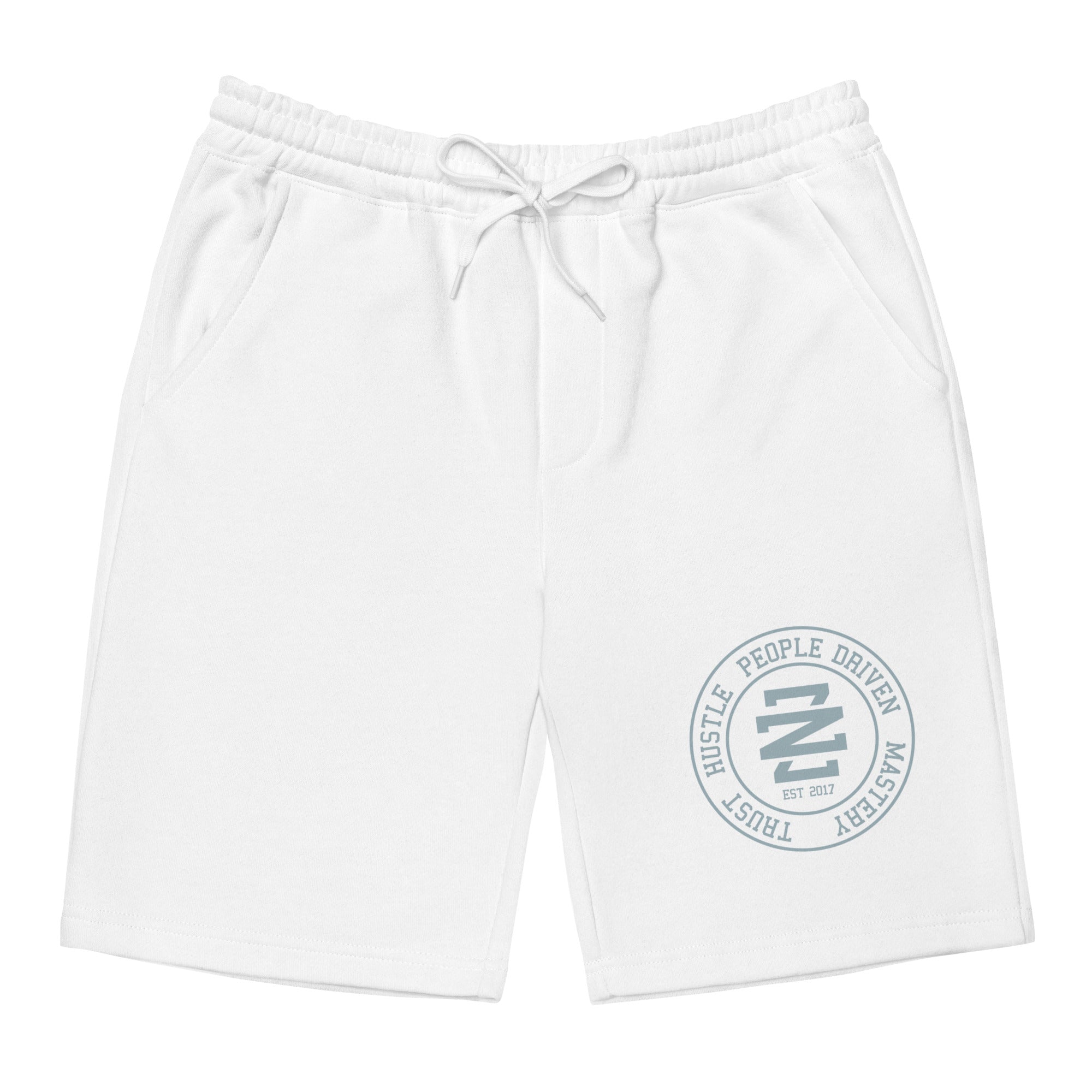 ZayZoon Varsity Fleece Shorts - Grey print