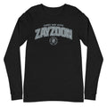 ZayZoon Varsity Long Sleeve T-Shirt - Grey print